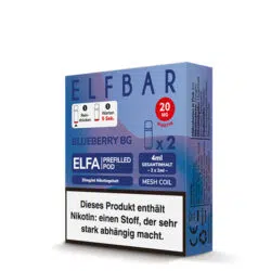 Elfbar Pods für Elfa Blueberry BG Verpackungsbild