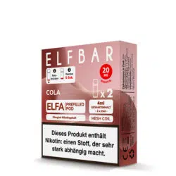 Elfbar Pods für Elfa Cola Verpackungsbild