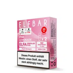 Elfbar Pods für Elfa Pink Lemonade Verpackungsbild