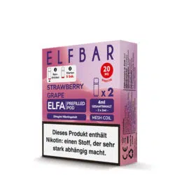Elfbar Pods für Elfa Strawberry Grape Verpackungsbild