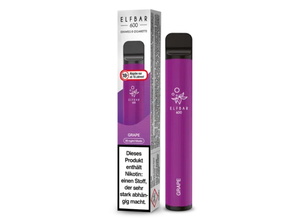 ELF BAR 600 GRAPE Einweg E-Zigarette