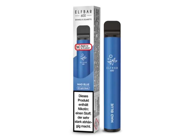 ELF BAR 600 MAD BLUE Einweg E-Zigarette