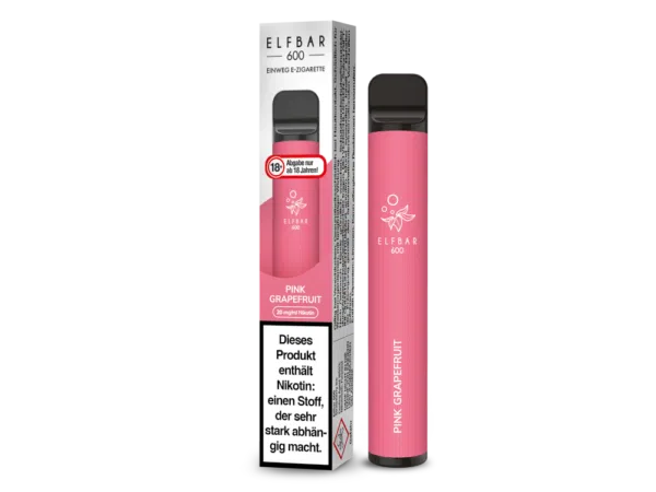 ELF BAR 600 PINK GRAPEFRUIT Einweg E-Zigarette