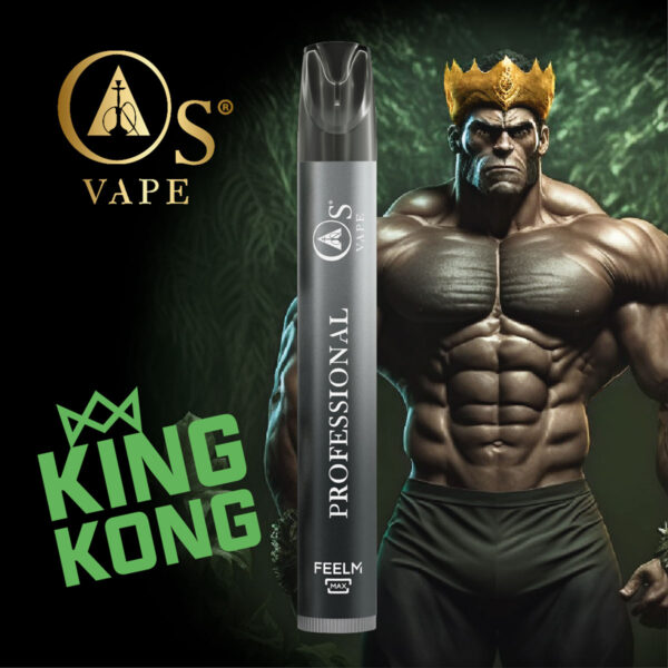 Os Vape King Kong Produkt Grafik