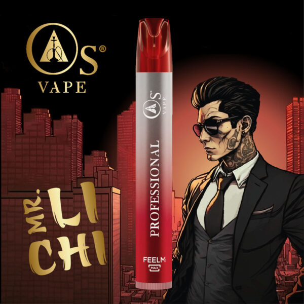Os Vape Mr Li Chi Produkt Grafik