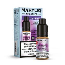 Maryliq apple Nikotinsalz eliquid sour raspberry verpackung