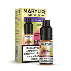 Maryliq apple Nikotinsalz eliquid lemon mint verpackung