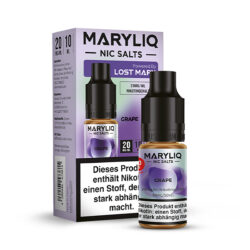 Maryliq apple Nikotinsalz eliquid grape verpackung