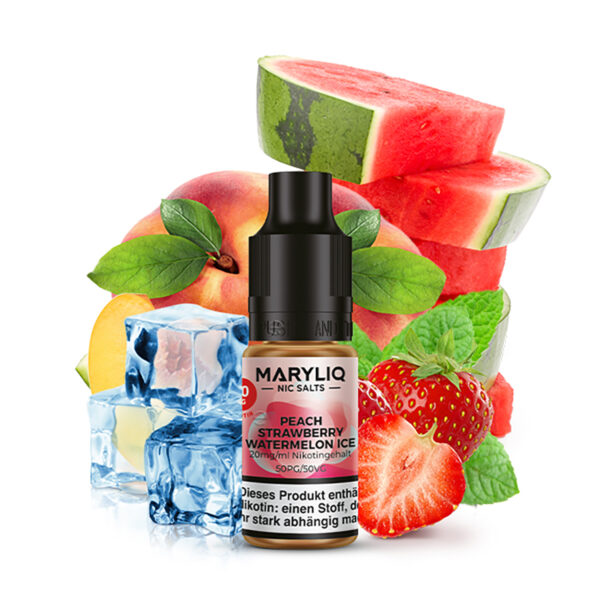 Maryliq apple Nikotinsalz eliquid peach strawberry