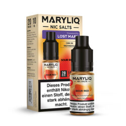 Maryliq apple Nikotinsalz eliquid sour red verpackung