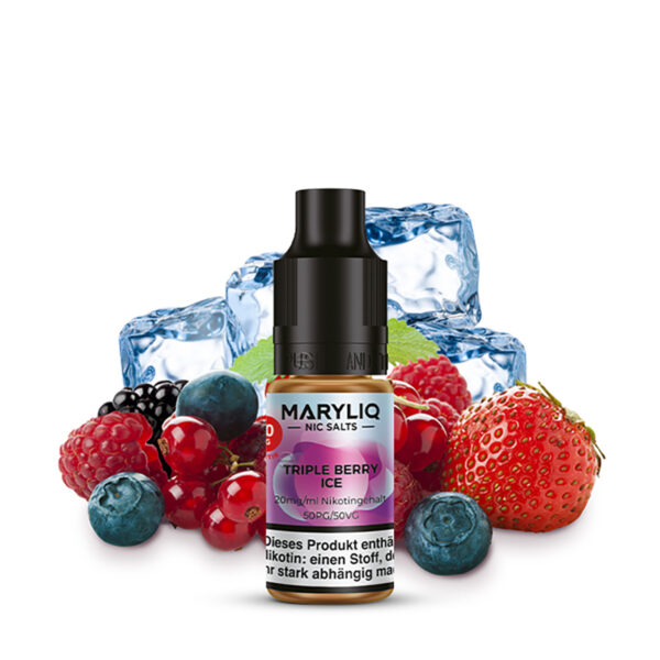 Maryliq apple Nikotinsalz eliquid tripple berry ice