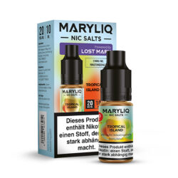 Maryliq apple Nikotinsalz eliquid tropical island verpackung